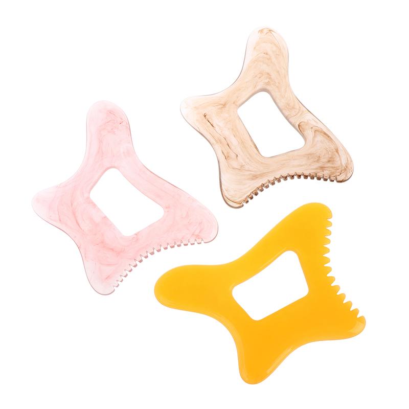Resin Body Gua Sha Tool Cellulite Massage Tool Lymphatic Drainage Tool For Face Back Body Shaping Tools For Body Care
