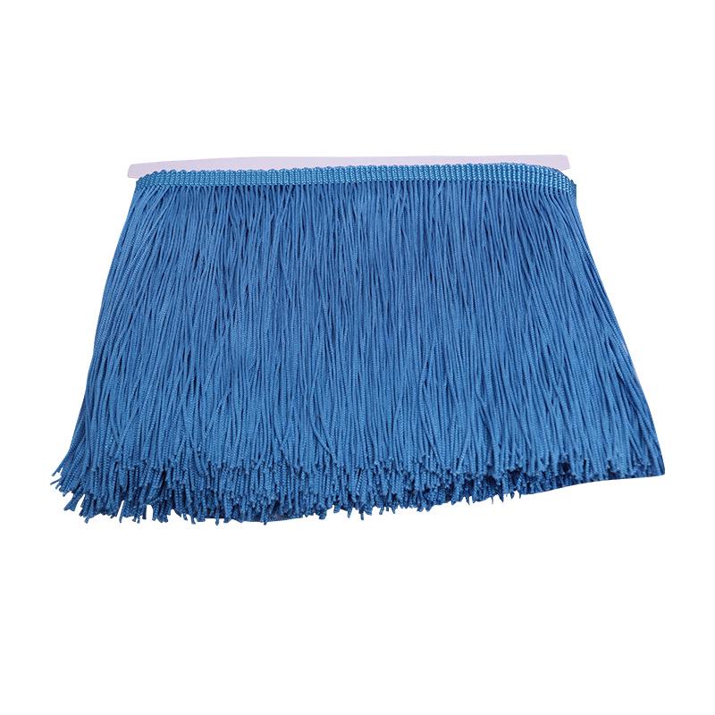 Polyester Fringe Tassel Trim (10-20cm) for Stage Costumes, Curtains, Carpets, and Lace Decorations