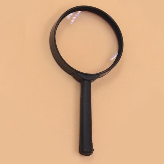 Lupe Handheld 5X Vergrößerung 60mm Glas Handheld Zeitungslesewerkzeuge