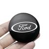 Autoaufkleber Ford 56MM 4 Stück Auto Radnabenkappen Emblem Abzeichen Aufkleber Dekoration für Ford ST Focus 2 3 Mondeo Kuga Fiesta MK7 Esco
