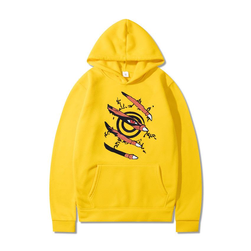 Anime Naruto Men Hoodies Men's Fashion Casual Hooded Sweater Men's Printed Pullover Top