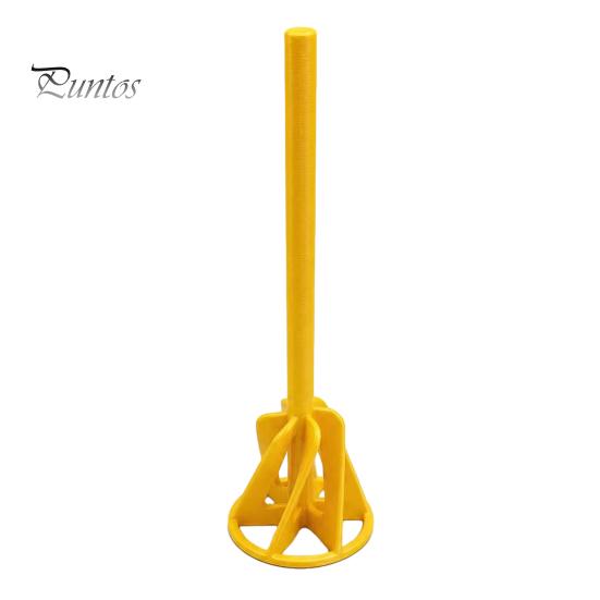 Epoxy Resin Mixer 6 Inch Paint Stirrer for Drill, 3D Printed Attachment, Drill Powered Hex Shaft Mixing Stirring Rod Resin, Epoxy, Silicone 1pc жёлтый