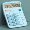 Mini Calculator Clear Screen Display Comfortable Buttons Non-breakable 12 Digits Display Ultra-thin Desktop Calculator Office Supply