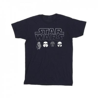 Mens Character Heads T-Shirt