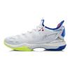 Li Ning Battle Halberd 3 Cushioning Slip Resistant Abrasion Resistant Breathable Lightweight Low top Badminton Shoes AYAR025-1
