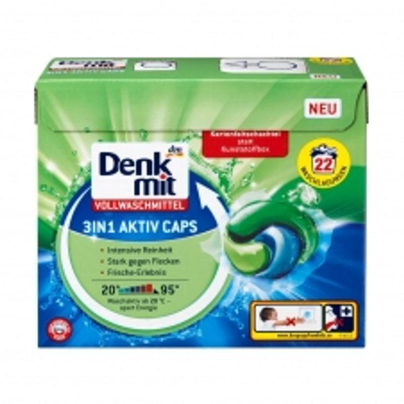Denkmit 3-in-1 Active Color Laundry Detergent 22 Capsules