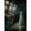 Dark Academia Art Haunting Ghost Poster Prints Halloween Home Decor Haunted House Gothic Vampire Canvas Painting Wall Art