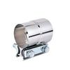 2PCS 3inch" Lap Joint Exhaust Band Clamp Muffler Sleeve Coupler Stainless Steel