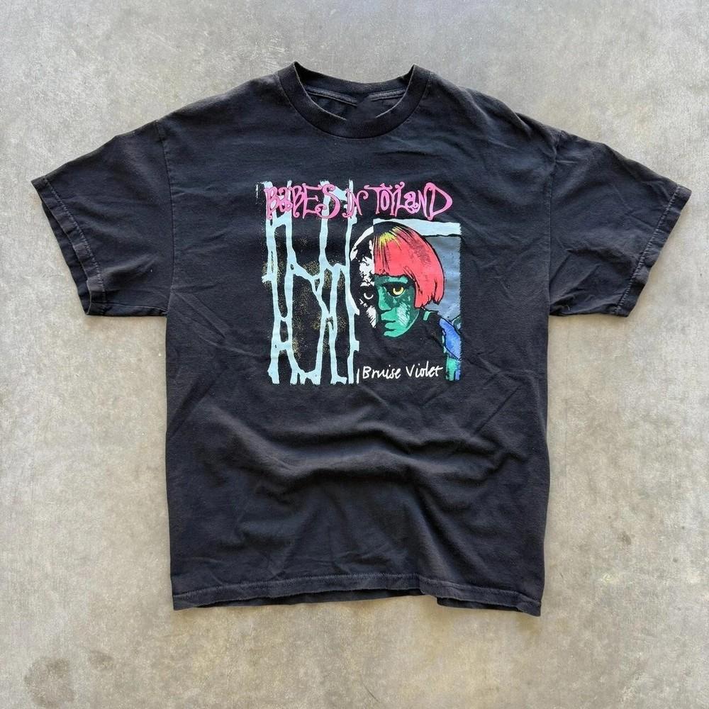 Hot New Babes in Toyland Band Bruise Violet Black S to 5XL Tee Shirt AA923 Unisex T-Shirt S