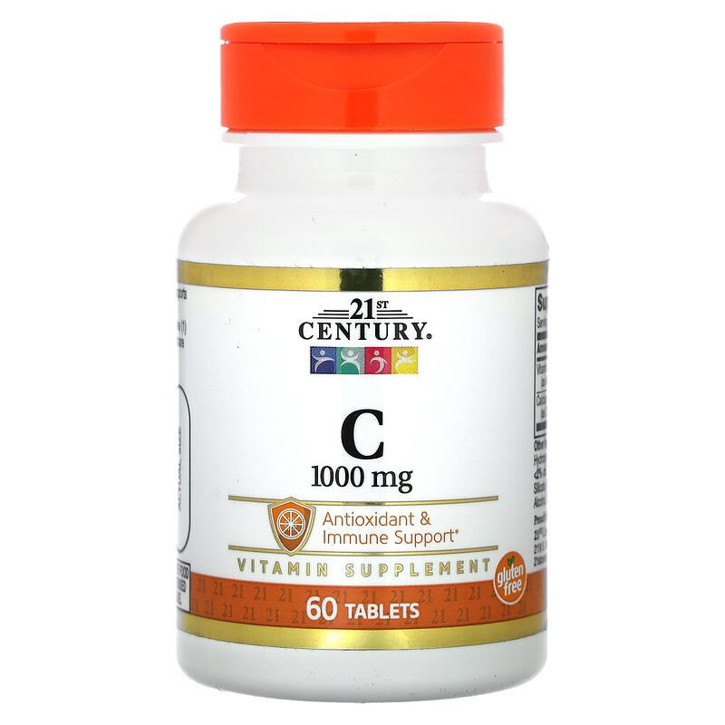 Vitamin C, 1,000 Mg, 60 Tablets