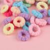 100/500Pcs Hair Accessories Girls Colorful Elastic Hair Bands Ponytail Hold Hair Tie Rubber Bands Scrunchie