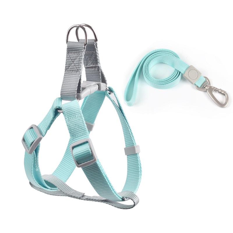 Dog Harness Vest for Small Dogs Adjustable Puppy Harness Vest with Leash Outdoor Walking Pet Rope Cat Harness Chihuahua Supplies