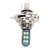 12LED H4 LED Scheinwerfer Motorrad Elektrofahrzeug 3 Klauen Motorrad Frontscheinwerfer IP68 1080LM 6000K