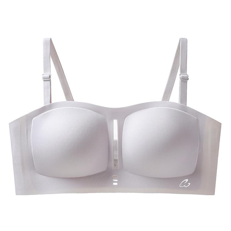 Strapless Underwear, Comfortable Gathering, Upper Support, Anti-sagging Adjustment Type, Breast-closed Breathable Bra Cover