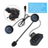 BT-12 Motorcycle Helmet Headset Wireless Bluetooth Headphone Handsfree Call Stereo Music Speaker Support Automatic Answer for Motocross Rider