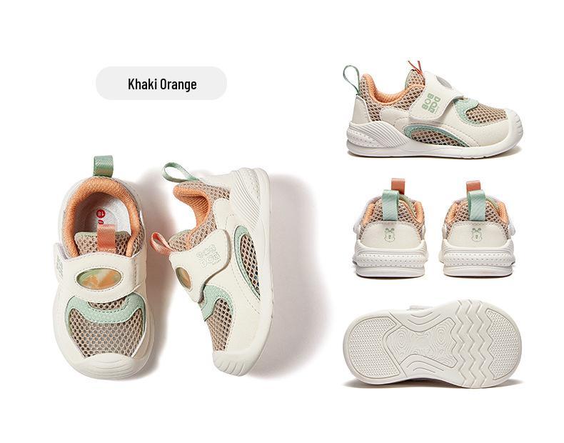 Babu Dou Kinder Atmungsaktive Mesh Sportschuhe - Weiche Sohle für Jungen & Mädchen Sommer 2025