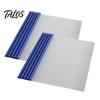 Document Folder 10 Pcs Report Folders with Clear Cover And Sliding Bar, A4 Holder Letter Size Covers, Presentation Binder for School Business File