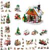 Creative Music Box Compatible With Lego Christmas Desktop Decoration Toy