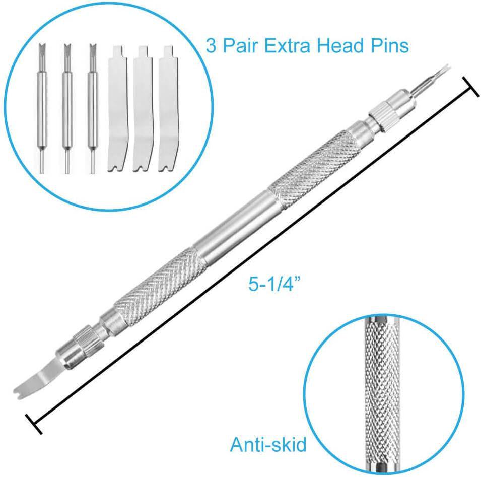 368-Piece Watch Repair and Band Adjustment Tool Set