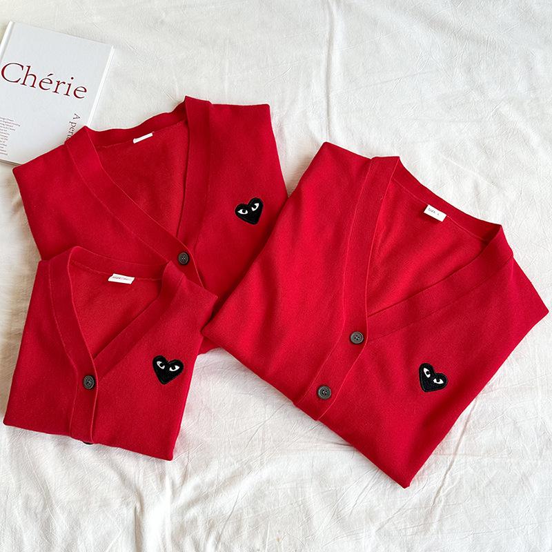 Korean-Style Family Sweater: Autumn 2025 Fashionable Knit Cardigan for All Ages