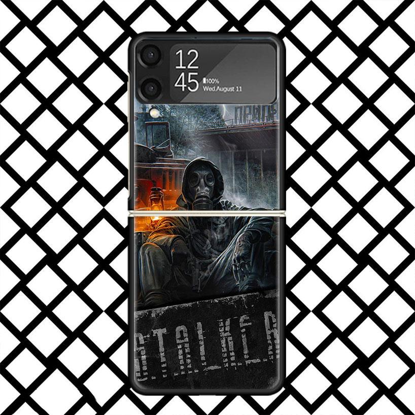 

Game S-Stalker Phone Case For Samsung Z Flip 7 6 5 4 3 Galaxy ZFLIP7 ZFlip6 5G Flip5 Flip4 Flip3 5g Black Hard Cover Samsung Z Flip 3
