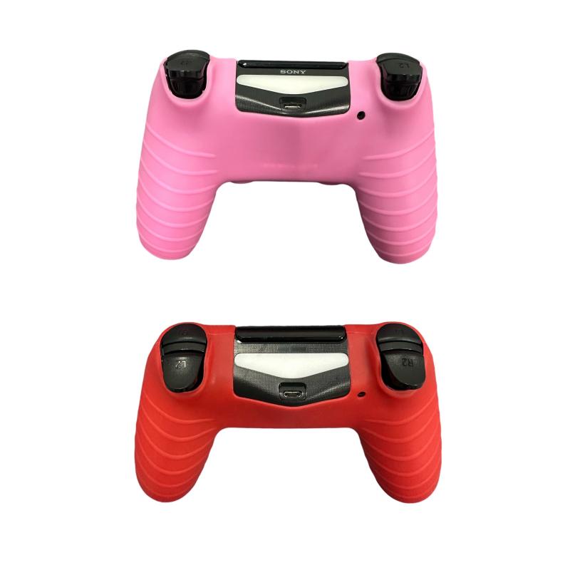 Anti-Slip Silicone Case for PS4 Controller, Sweatproof Protective Grip Cover