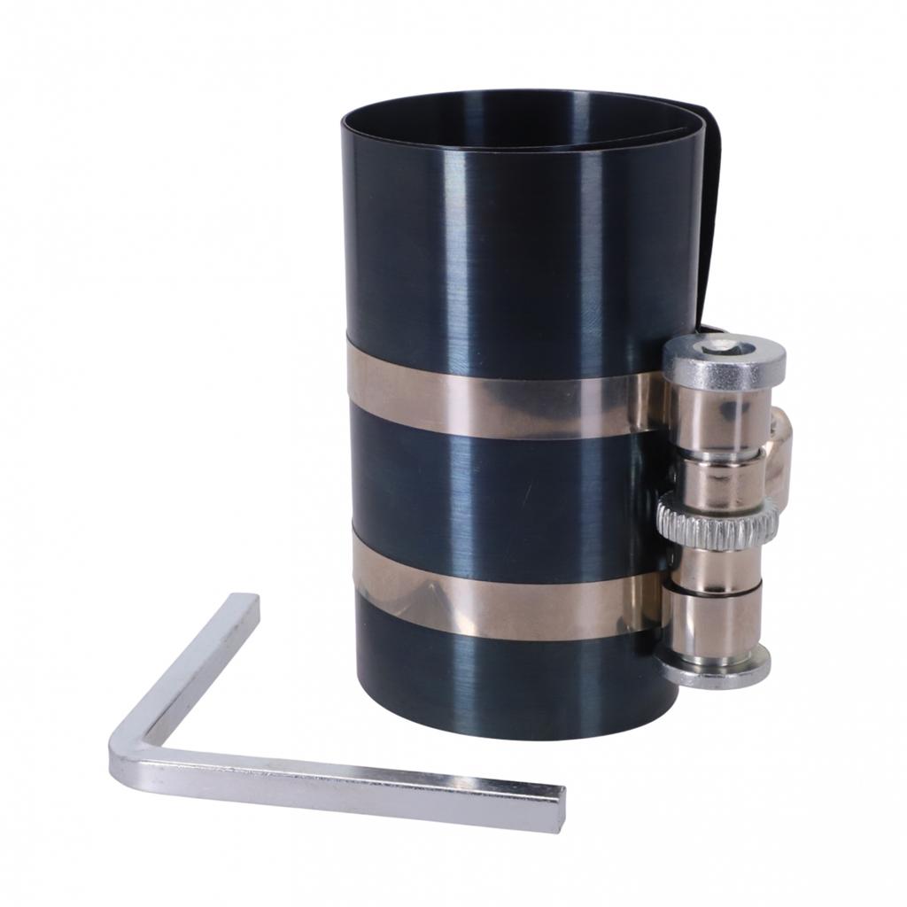 Piston Ring Compressor with Enhanced Stability and Safety Features