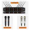 Husite DC-120-4S Professional Wireless 4-Microphone System (CN version)
