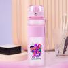 550ml KPop Demon Hunters Kids Sports Water Bottle Rumi Mira Zoey Girl Straw Drink Cup Huntrix Cute Cartoon Bottle Birthday Durable Gift