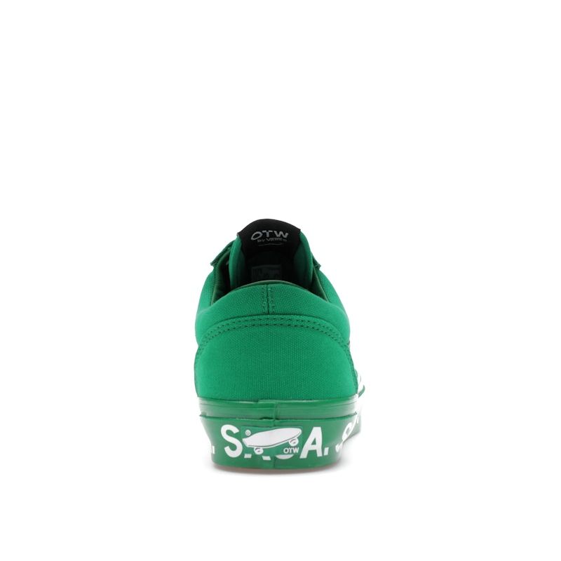 Vans S.R. STUDIO. LA. CA. X Old Skool Reissue 36 Vibram Green Unisex Sneakers White VN000S53Y9H