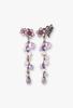 Cherry Blossom and Butterfly Motif Earrings SAME1498 XV [Anna Sui]