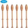 Lace Bobbin Hardwood, 12pcs 4.3in Practical DIY Beech Lace Bobbin Sewing Tools Durable Lace Robbin Weaving Tools for Hand-knitting DIY Tools, Such As
