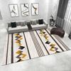 Vintage Print Rug Geometric Decor Ethnic Style Home Anti-slip Carpet Moroccan Living Room Mat Multi-Size for Bedroom Balcony Etc