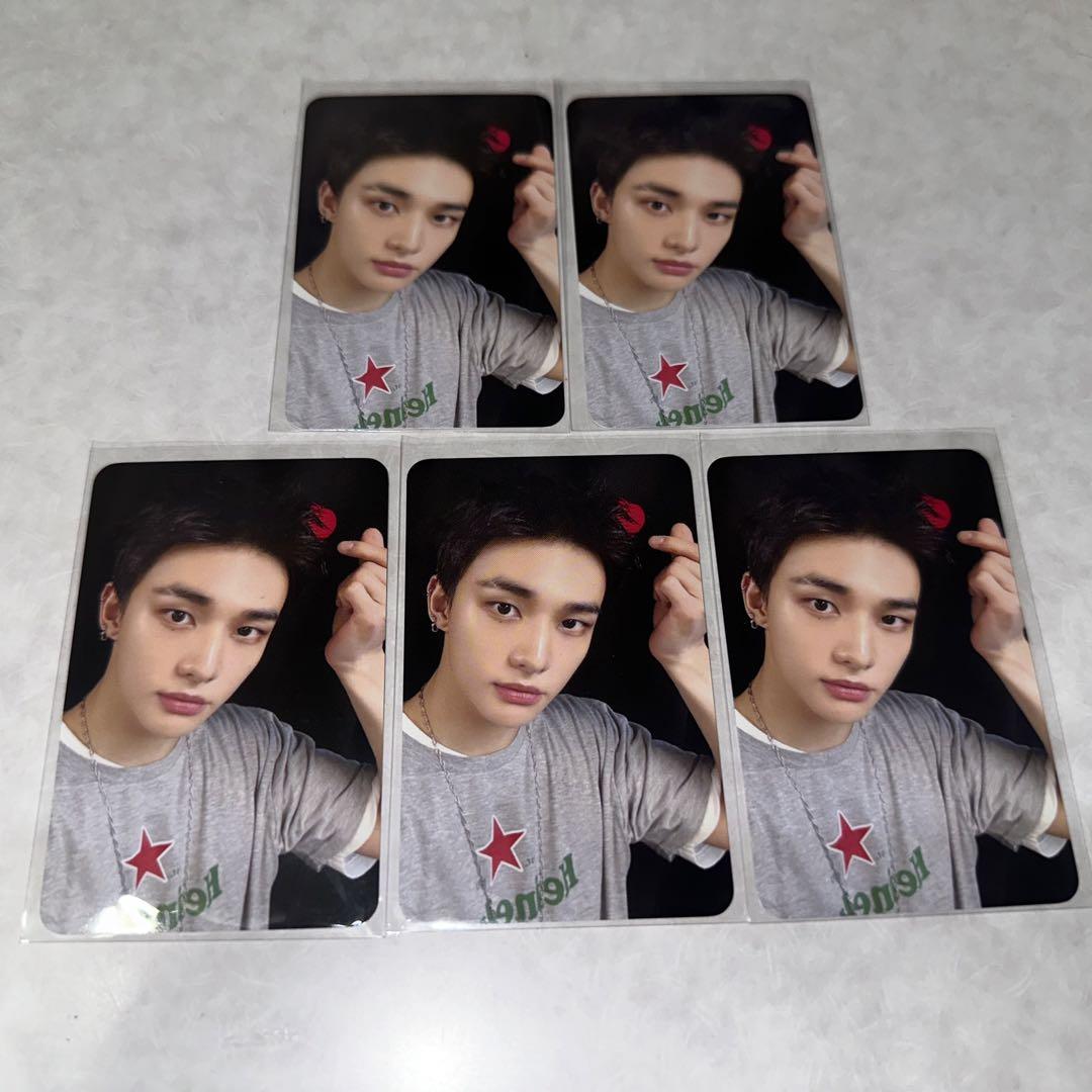 

[USED] straykids KARMA Pop-Up Lucky Doll Trading Cards Hyunjin 5-Piece Set