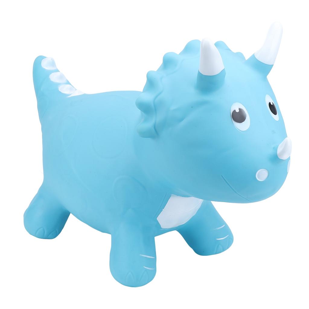 Inflatable Ride On Bouncy Animal Toy PVC Soft Thicken Play Equipment Jumping Dinosaur Horse for Baby