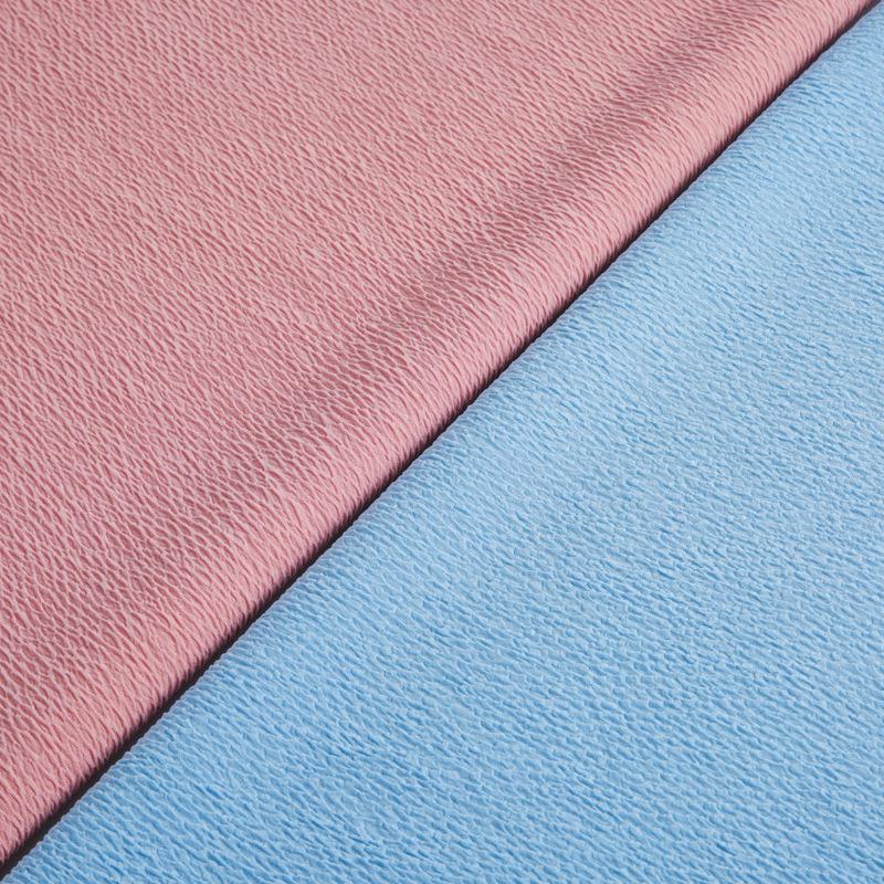 Wrinkled Wave Pattern Stretch Fabric - Tripe Knitted, 280g, Small Mountain Peak Design