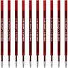 Zebra Kulpenna Blen Oljebaserade Påfyllningar, NC-0.7, Röd, 10-pack, B-RNC7-R