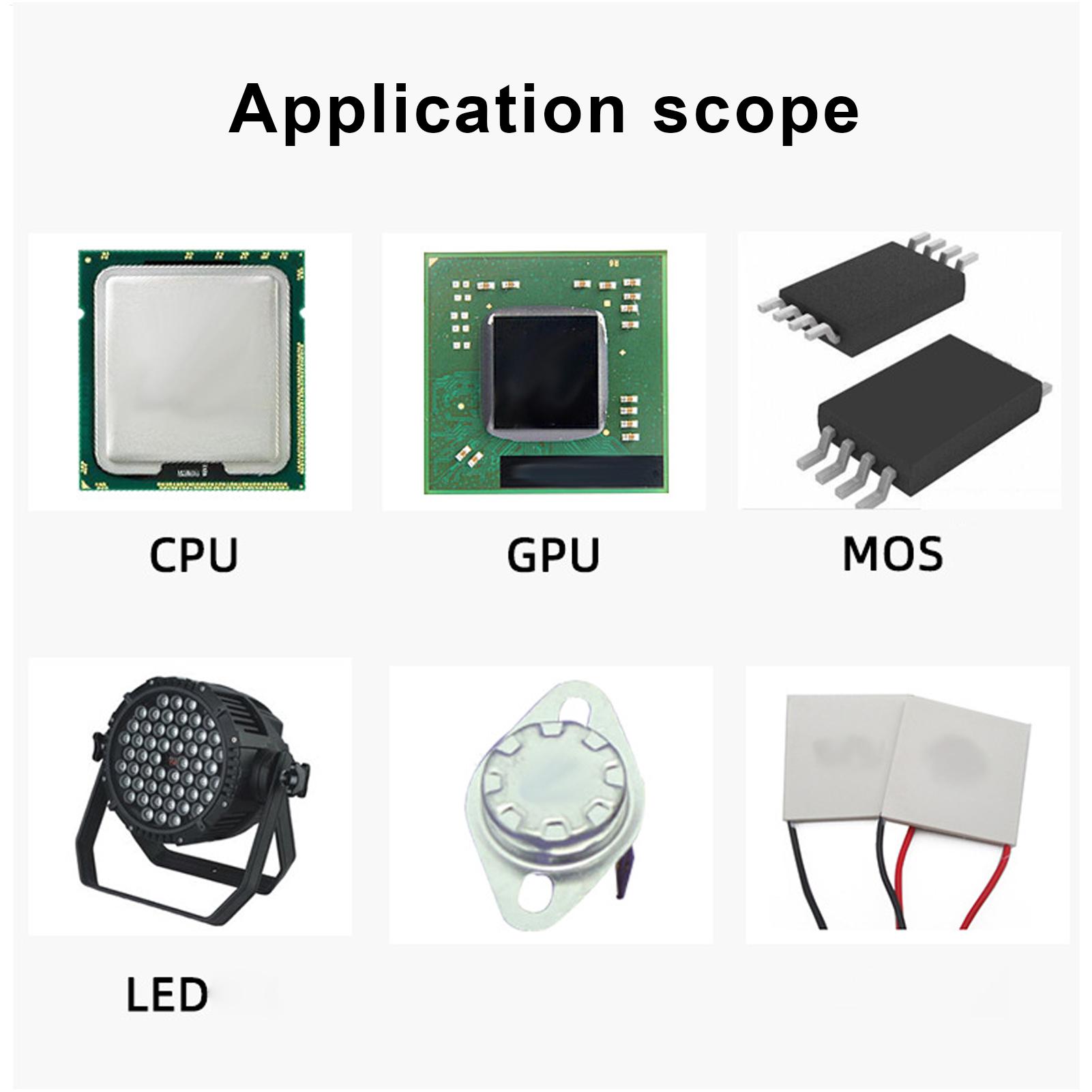 Термопаста 30 г Долговечная Высокопроизводительная Компьютерные Аксессуары Высокопроизводительная Термопаста Для Игр Печати Монитора China Mainland