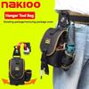 NAKIOO Screw Storage Bag Organizer with Buckle Quick Hanging Can Tighten Tool Bag for Carpenter Electrician Man Nail Pouch Gift