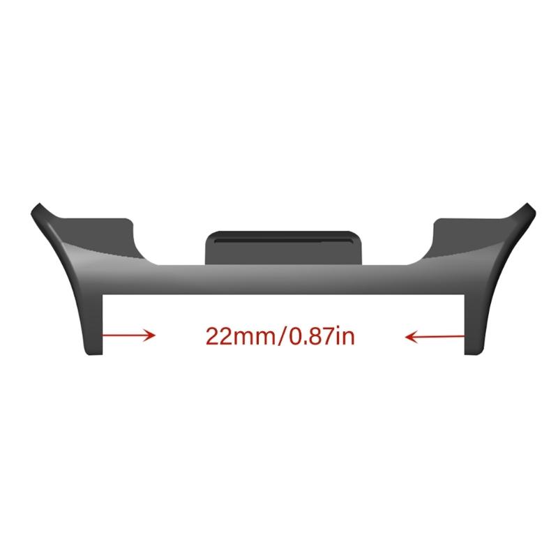 Universal 22mm Watch Band Adapters Metal Tool Setups Anti Slip Grip For Active Life