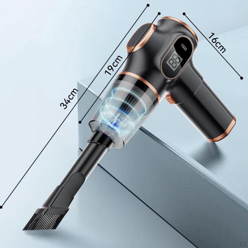 Aspirator compact fără fir pentru curățarea casei și a mașinii