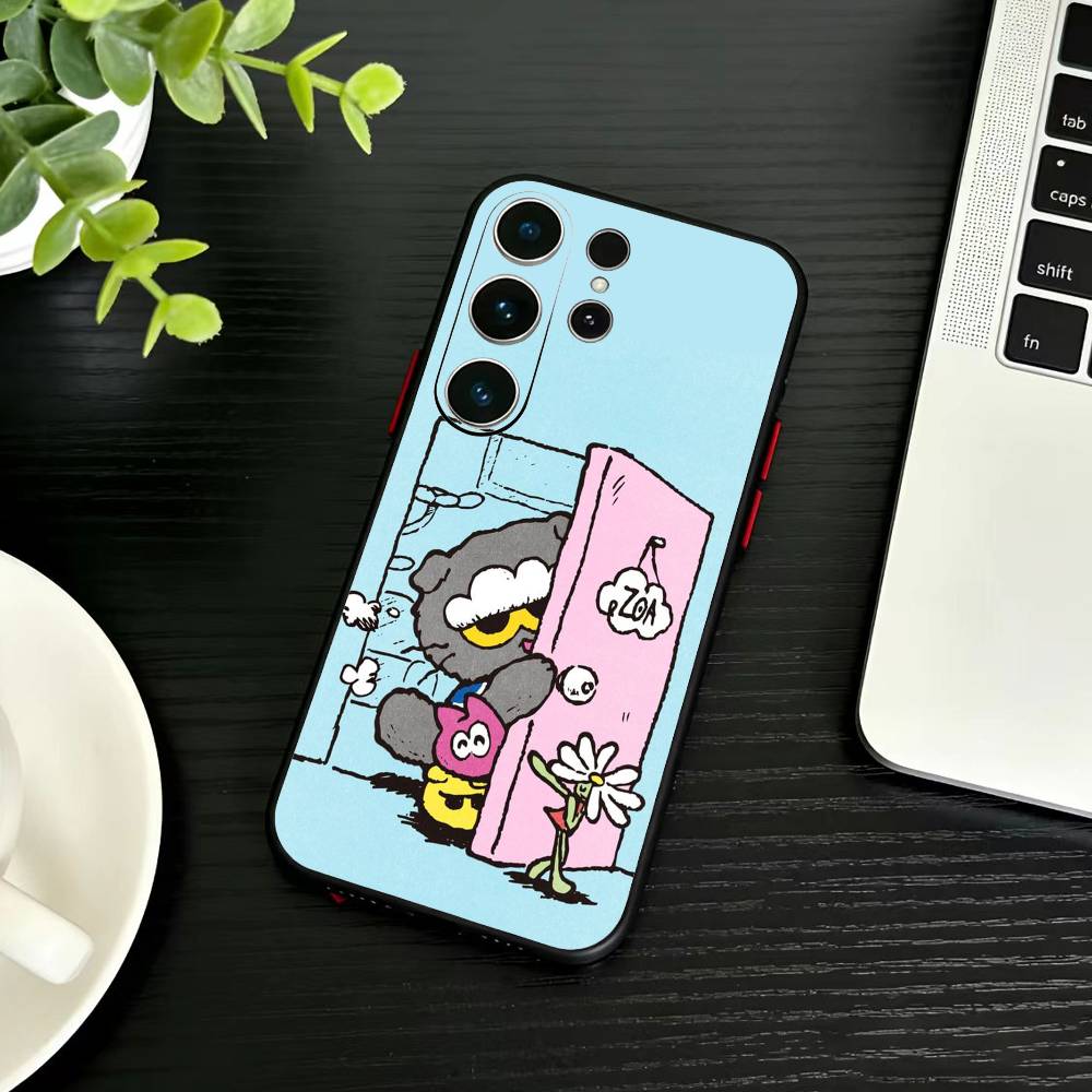 Cute GD trendy Cartoon ZO Friends Phone Case For Samsung S26,S25,S24,S23,S22,S21,S20,Plus,Fe,Lite,Others Black Cover Samsung S225G