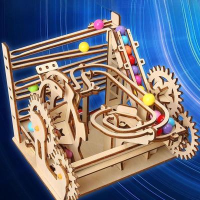 3D Electrical Wooden Puzzle DIY Science Kit Handcraft Simple Assembly Multipurpose for Middle School