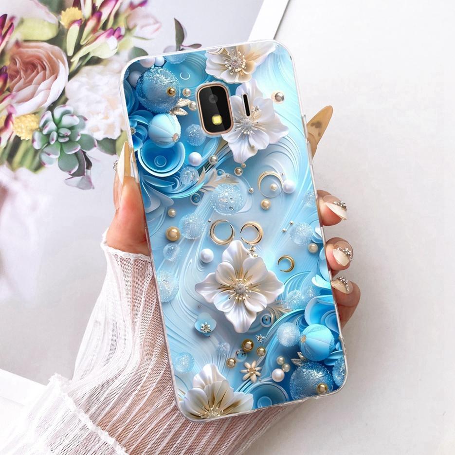 For Samsung Galaxy J2 Core 2018 Case SM-A260F Luxury Butterfly Tree Painted Cover Soft Slim Phone Case For Samsung J2 Core Shell