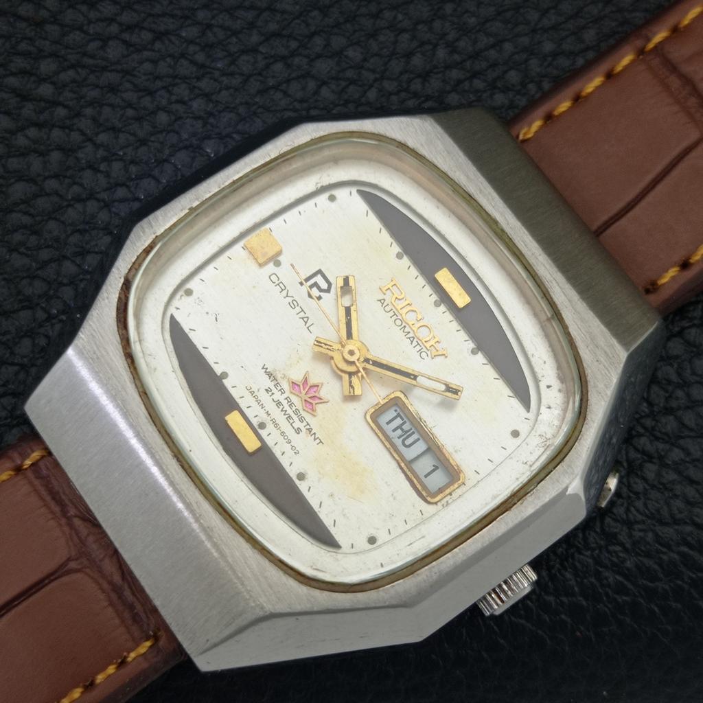 Ricoh R31 AUTOMATIC VINTAGE JAPAN MENS ORIGINAL DIAL WATCH A703562-1
