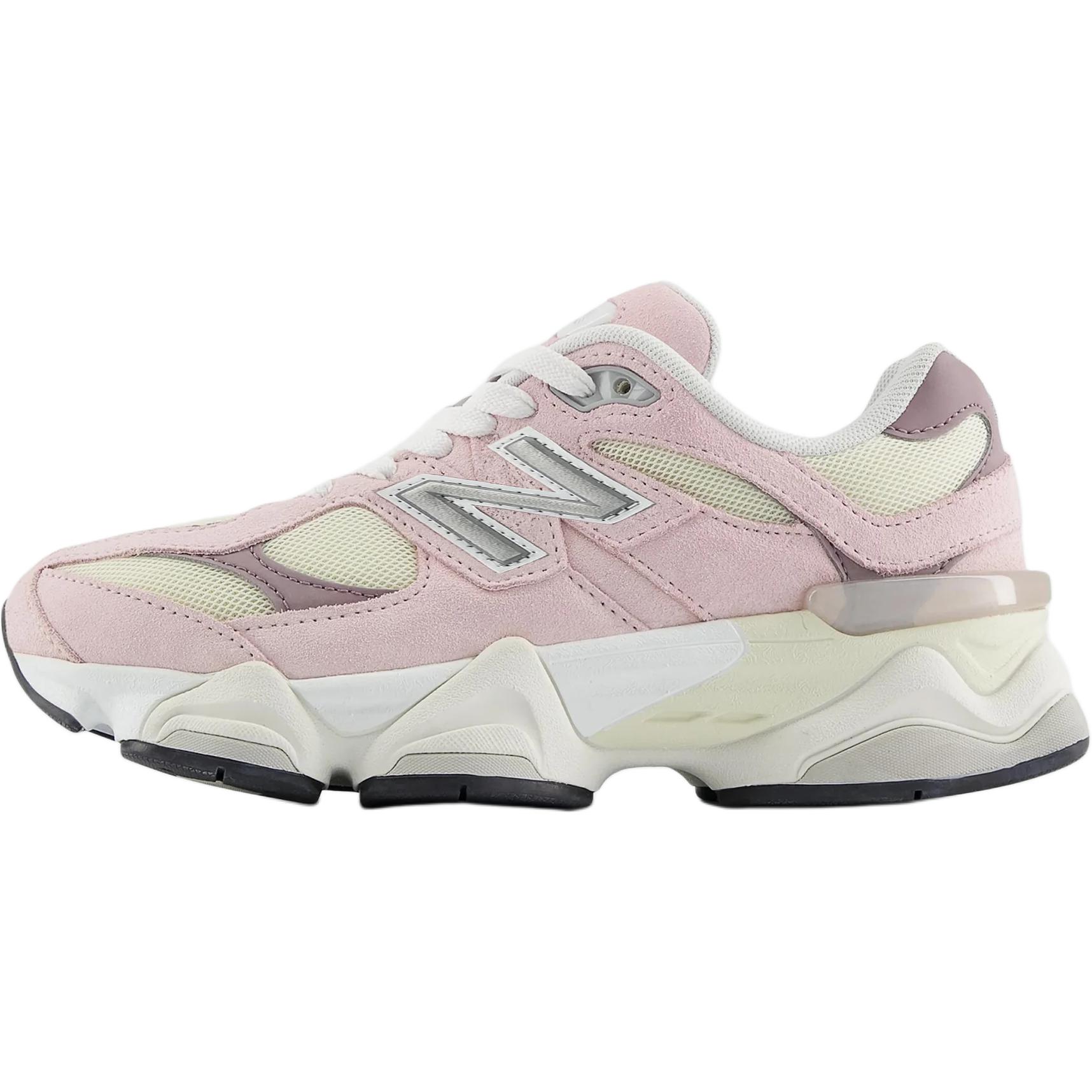 

Новые New Balance NB 9060 Нескользящие Износостойкие Низкие Детские Кроссовки для Бега Розовый/Белый Подростковые GC9060BE