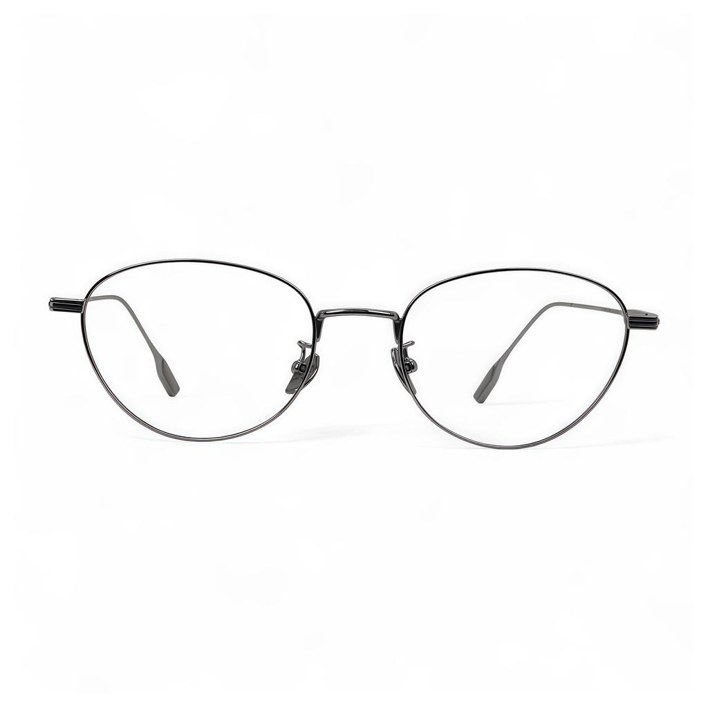 Adije Rumia (Silver) La1042 Titanium Eyeglass Frames