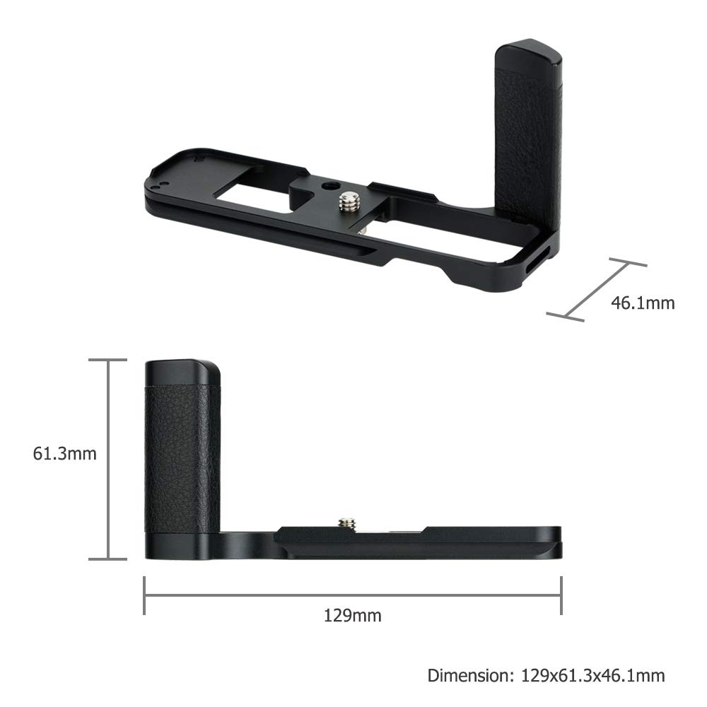 Upgraded JJC Metal Hand Grip for Fujifilm X100V X100F Convenient Battery Replacement Compatible with Fujifilm & Cameras, (Not X100VI)