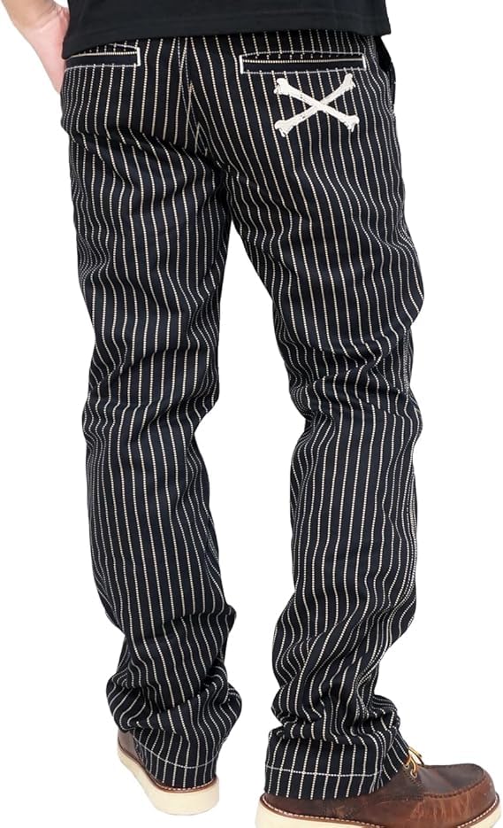 

Vanson Crossbone Men s Denim Jeans (nvbl-101, 34-inch, Wabash)