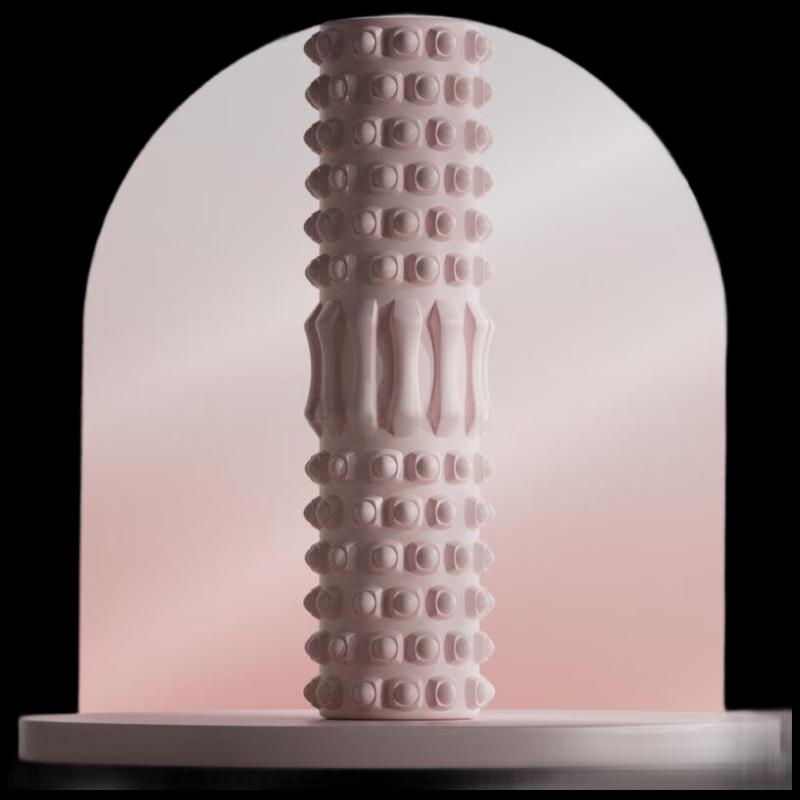 Longchan Pink Crescent Foam Roller Set (2-Pack)